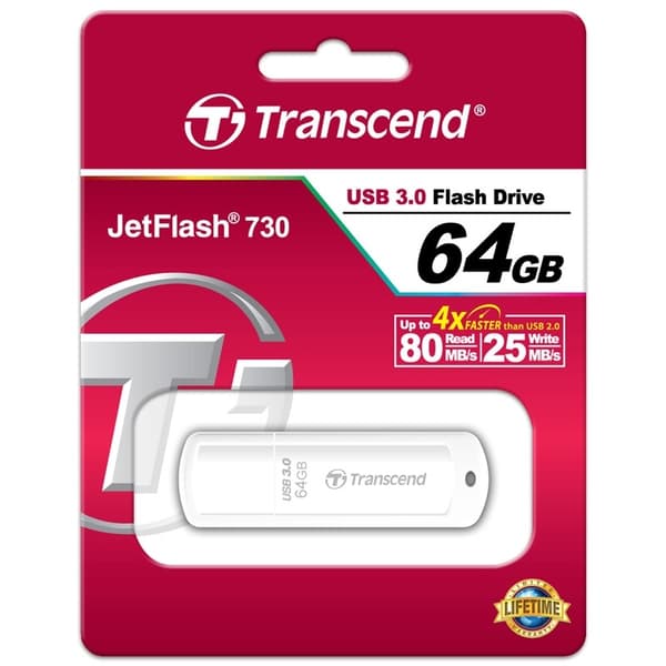 Transcend USB 3.0-minnepinne JF730 64 GB