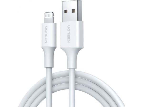 Ugreen USB-A - USB-C USB-kabel 0,5 m Hvit (80313)