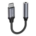 Miniatyrbild 1 av 4: Tech-Protect USB-C To Mini Jack (3.5mm) Adapter - Svart