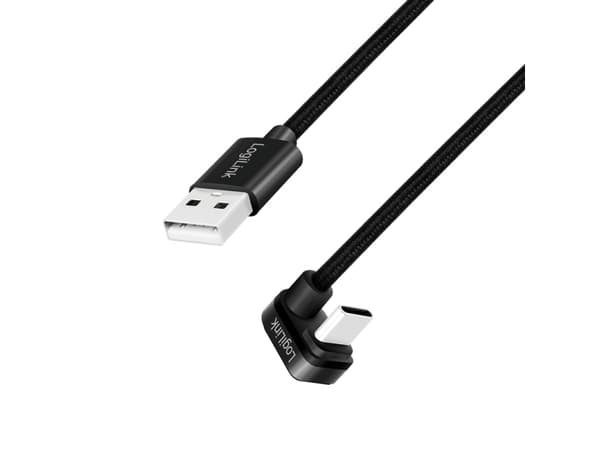 LogiLink CU0195, 3 m, USB A, USB C, USB 2.0, 480 Mbit/s, sortering