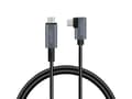 Miniatyrbild 2 av 5: LogiLink CU0182, 1 m, USB C, USB C, USB 2.0, 0,48 Gbit/s, Svart, Silver