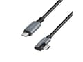 Miniatyrbild 1 av 5: LogiLink CU0182, 1 m, USB C, USB C, USB 2.0, 0,48 Gbit/s, Svart, Silver