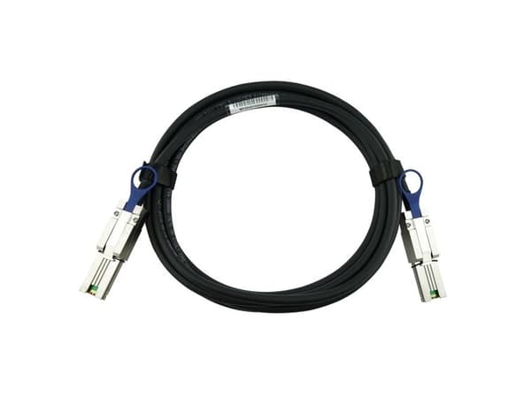 BlueOptics BL484801G3M30-BL, 3 m, MiniSAS (SFF-8088), MiniSAS (SFF-8088), Rak, Rak, Hane/Hane