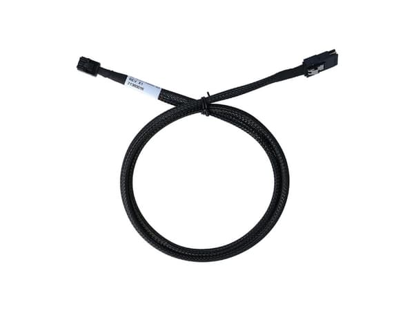 BlueOptics BLIS4387-100CM, 1 m, MiniSAS-HD (SFF-8643), MiniSAS (SFF-8087), hane/kvinna, 6 Gbit/s, svart