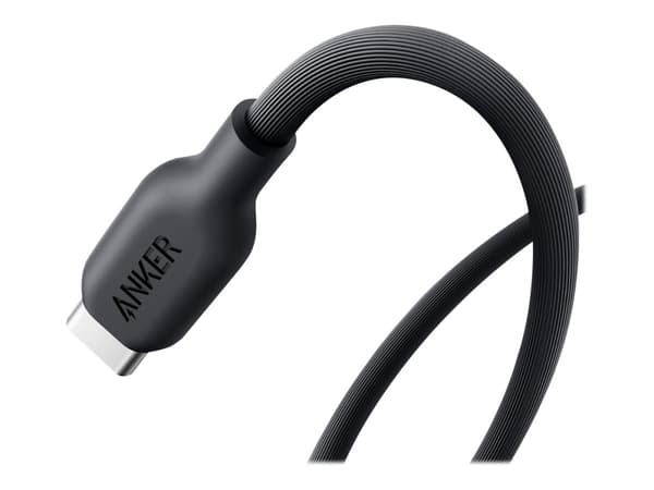 Anker 543 - USB-kabel - 24 pin USB-C (hane) till 24 pin USB-C (hane) - USB 2.0 - 1.8 m - USB-strömförsörjning (100W) - svart