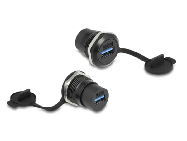 Delock - Klik i-modul - USB 3.2 Gen 1 pölysuojuksella - USB - 1 USB-sokkel - 1 modul - lajittelu