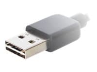 Delock Easy - USB-kabel - USB (hane) vändbar till mikro-USB typ B (hane) vänster-/högervinklad, vändbar - USB 2.0 - 5 m - svart