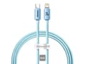 Pikkukuva 1 / 5: Baseus Crystal Shine, Lilla, USB C, salama, 1,2 m, Hanstik, Hanstik, Hanstik