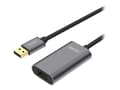 Pikkukuva 1 / 5: UNITEK Y-275, 30 m, USB A, USB A, USB 2.0, Grå