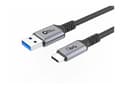 Pikkukuva 2 / 4: Microconnect USB3.2AC1, 1 m, USB C, USB A, USB 3.2 Gen 2 (3.1 Gen 2), 10000 Mbit/s, lajittelu