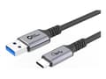 Pikkukuva 1 / 4: Microconnect USB3.2AC1, 1 m, USB C, USB A, USB 3.2 Gen 2 (3.1 Gen 2), 10000 Mbit/s, lajittelu