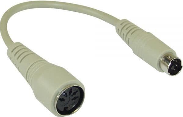 InLine 39340, 0,1 m, Beige, PS/2