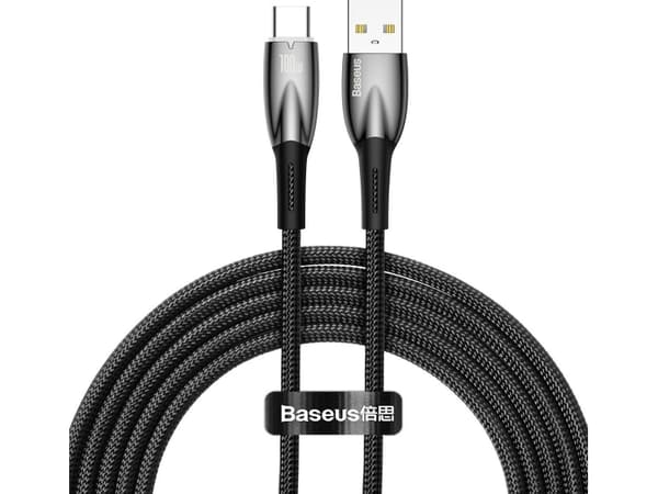 Baseus USB-kaapeli Baseus Glimmer USB-C-kaapeli, 100W, 2m (musta)