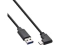 Miniatyrbild 2 av 2: InLine 35714W, 1,5 m, USB C, USB A, USB 3.2 Gen 2 (3.1 Gen 2), 10 Gbit/s, Svart