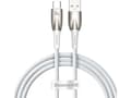 Miniatyrbild 1 av 5: Baseus USB-A - USB-C 1 m USB-kabel Vit (BSU3851)