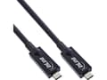 Miniatyrbild 1 av 3: InLine 35799A, 10 m, USB C, USB C, USB 3.2 Gen 2 (3.1 Gen 2), 10 Gbit/s, Svart