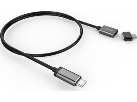 LMP 17083, 1,8 m, USB C, USB C, Grå