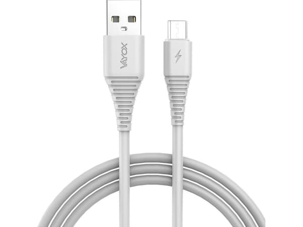 Vayox USB cable USB - micro USB cable 1m white VA0055 Vayox