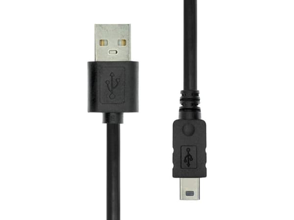 ProXtend USB miniUSB - USB-A kabel 0,5 m Svart (JAB-7467600)