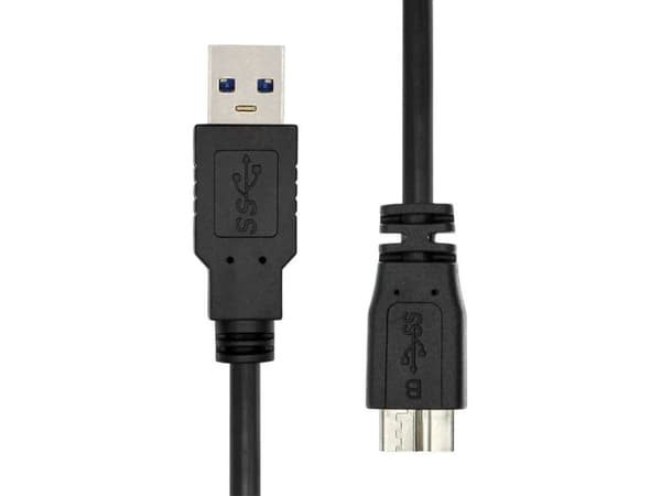 ProXtend USB3AMB-0005, 0,5 m, USB A, Micro-USB B, USB 3.2 Gen 1 (3.1 Gen 1), 5000 Mbit/s, Sort