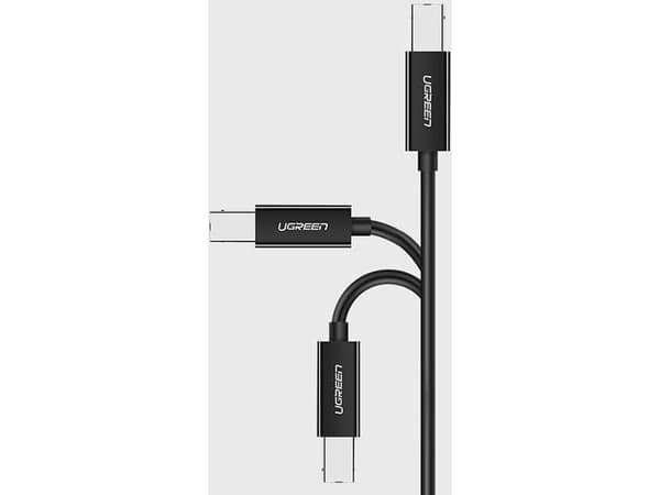 Ugreen USB cable USB-C 2.0 to USB-B cable UGREEN US241 for printer, 1m (black)
