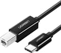 Miniatyrbild 1 av 5: Ugreen USB cable USB-C 2.0 to USB-B cable UGREEN US241 for printer, 1m (black)