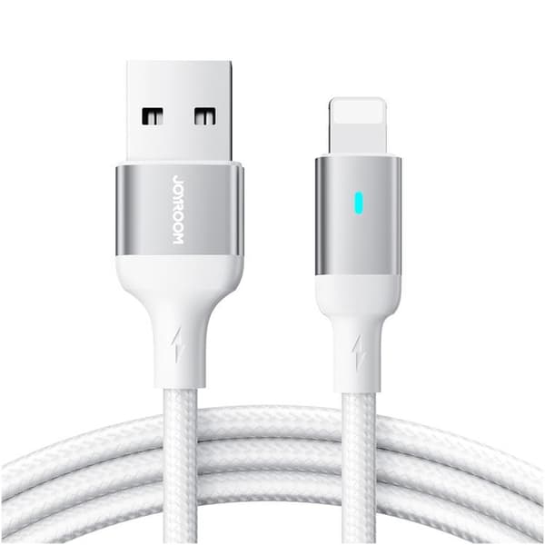 Joyroom A10 USB-A till Lightning kabel 1.2m - Vit