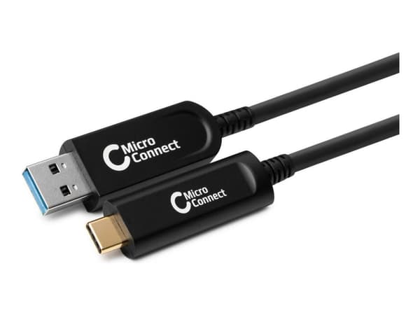Microconnect MC-USB3.2CA15OP, 15 m, USB A, USB C, USB 3.2 Gen 2 (3.1 Gen 2), 10000 Mbit/s, lajittelu