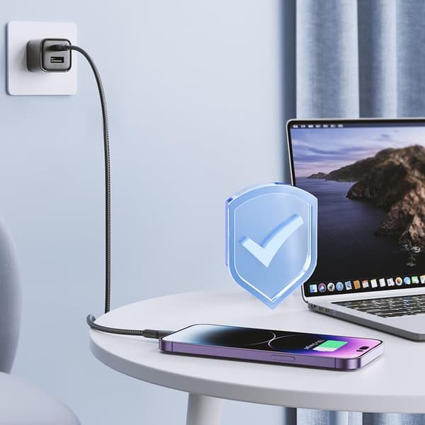 Joyroom Surpass USB-C till Lightning kabel 20W 1.2m - Svart