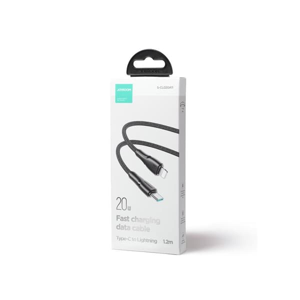 Joyroom Surpass USB-C till Lightning kabel 20W 1.2m - Svart