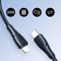Miniatyrbild 2 av 6: Joyroom Surpass USB-C till Lightning kabel 20W 1.2m - Svart