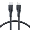Miniatyrbild 1 av 6: Joyroom Surpass USB-C till Lightning kabel 20W 1.2m - Svart