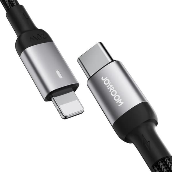 Joyroom A10 USB-C till Lightning kabel 20W 1.2m - Svart