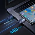 Miniatyrbild 2 av 6: Joyroom Fast USB-C till USB-C kabel 100W 1.2m - Blå