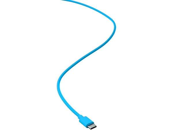 Xtrfy Cable, USB-C to USB-A, Standard, Braided, Miami Blue