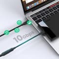 Miniatyrbild 3 av 6: Ugreen Förlängning Kabel USB-C Hane Till USB-C Hona 100W 1m - Svart