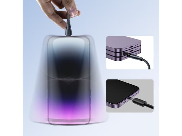 Kabel USB Joyroom USB-A - Lightning 1.2 m Czarny (JYR701)