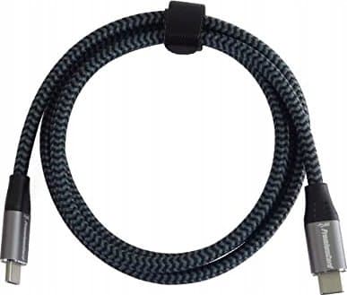 PremiumCord USB-kabel PREMIUMCORD USB 3.2 Gen 1-kabel USB-C (M/M), bomullsflett, 0,5 m
