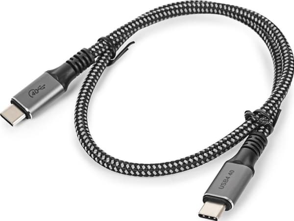 Spacetronik USB-C - USB-B 1 m USB-kabel Grå (5903031031041)