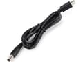 Miniatyrbilde 2 av 3: Spacetronik USB-kabel USB-C - DC 5,5 mm 1 m Svart (PS_UCDC_210_55_010)