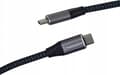 Miniatyrbild 5 av 5: PremiumCord USB-kabel PREMIUMCORD USB 3.2 Gen 1-kabel USB-C (M/M), bomullsflätning, 1,5 m