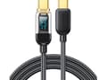 Miniatyrbilde 1 av 5: Joyroom USB-C - USB-C USB-kabel 1,2 m Svart (JYR646)