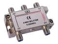 Pikkukuva 2 / 4: 4-way splitter, F-connectors, 1 DC pass, ClassA