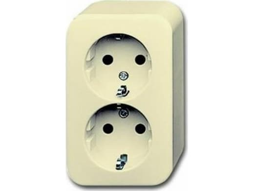 BUSCH JAEGER Kaksoispistorasia Schuko 202 EAP/11 ( 2TKA00003933 )