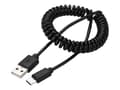 Miniatyrbild 1 av 5: Cablexpert - USB-kabel - USB (hane) till 24 pin USB-C (hane) - USB 2.0 - 1.8 m - formpressad, lindad, guldpläterade kontakter - svart
