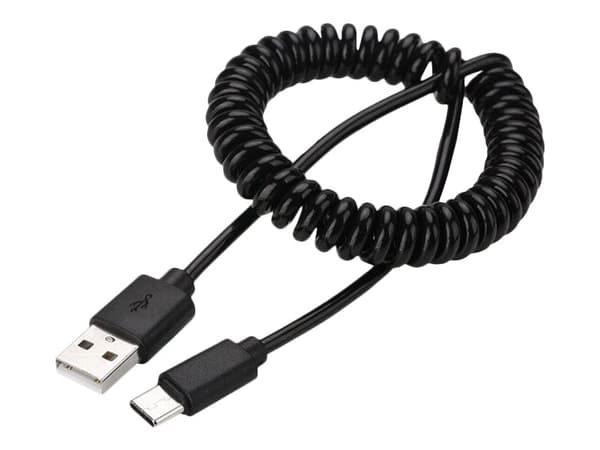 Cablexpert - USB-kabel - USB (hane) till 24 pin USB-C (hane) - USB 2.0 - 1.8 m - formpressad, lindad, guldpläterade kontakter - svart