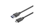 Miniatyrbild 2 av 4: VivoLink - USB-kabel - 24 pin USB-C (hane) till USB typ A (hane) - USB 3.2 Gen 1 - 0.9 A - 7.5 m - svart