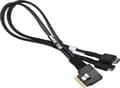 Miniatyrbilde 3 av 3: Supermicro - SATA/SAS-kabel - Slim SAS x8 venstreivinklet til Slim SAS x8 rett - 22 cm
