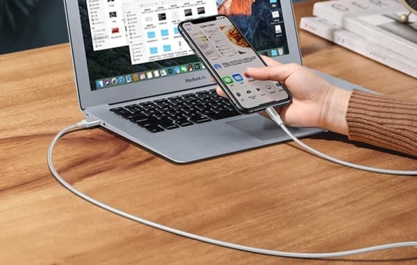 Ugreen USB Cable Lightning to USB Cable UGREEN 2.4A US199, 1.5m (Silver)