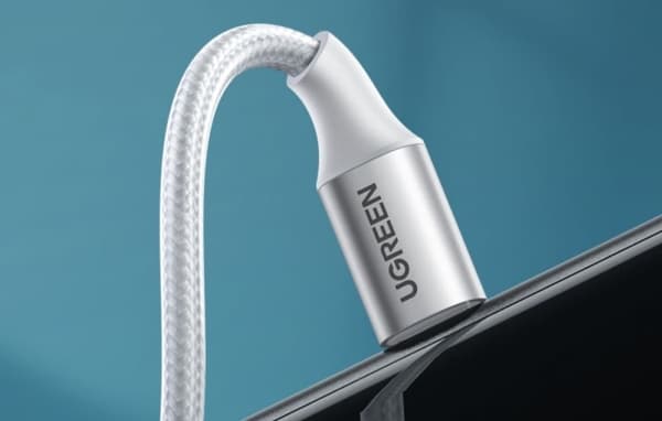 Ugreen USB Cable Lightning to USB Cable UGREEN 2.4A US199, 1.5m (Silver)